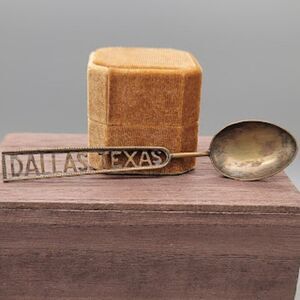 Vintage Dallas Texas Collectible Spoon
